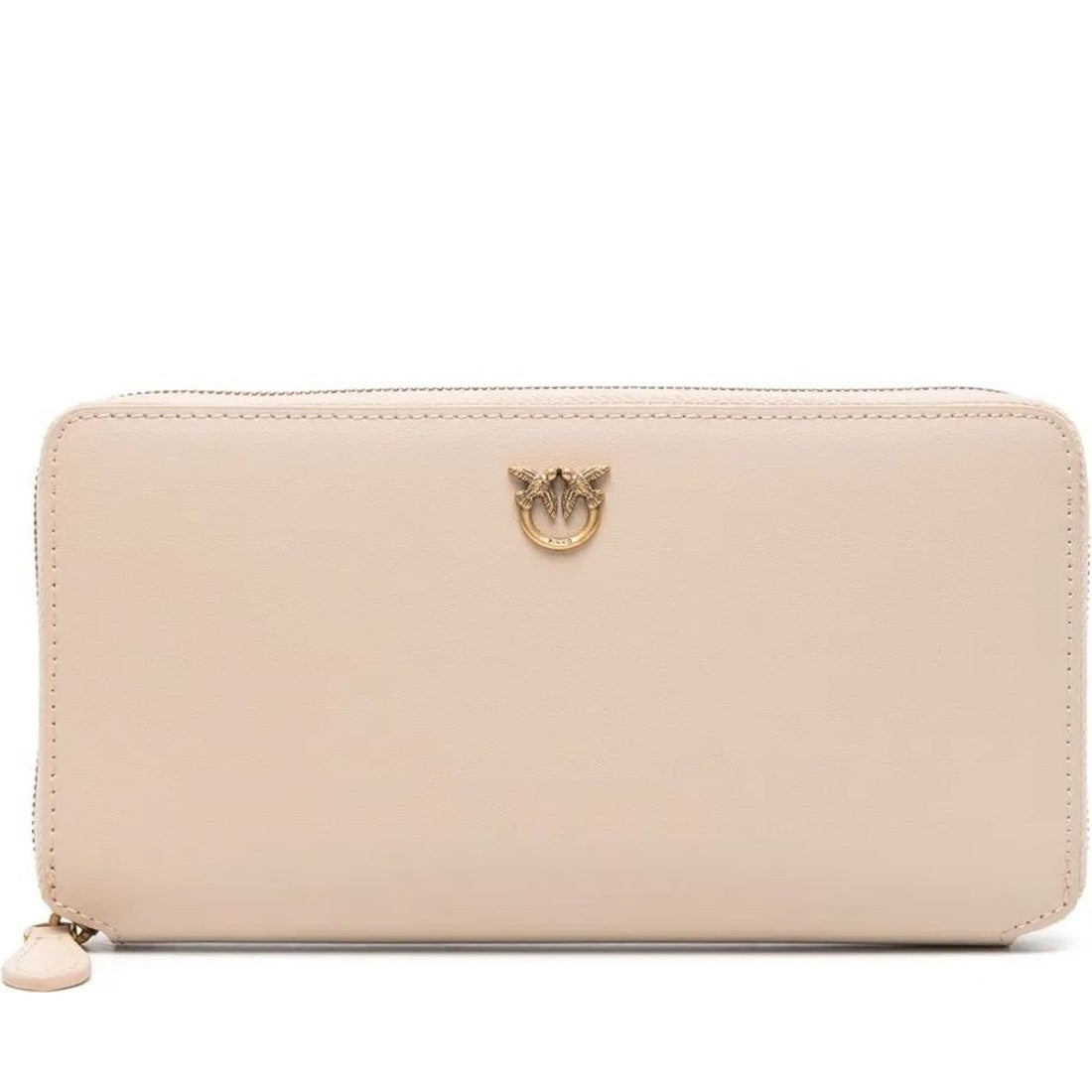 love birds wallet beige