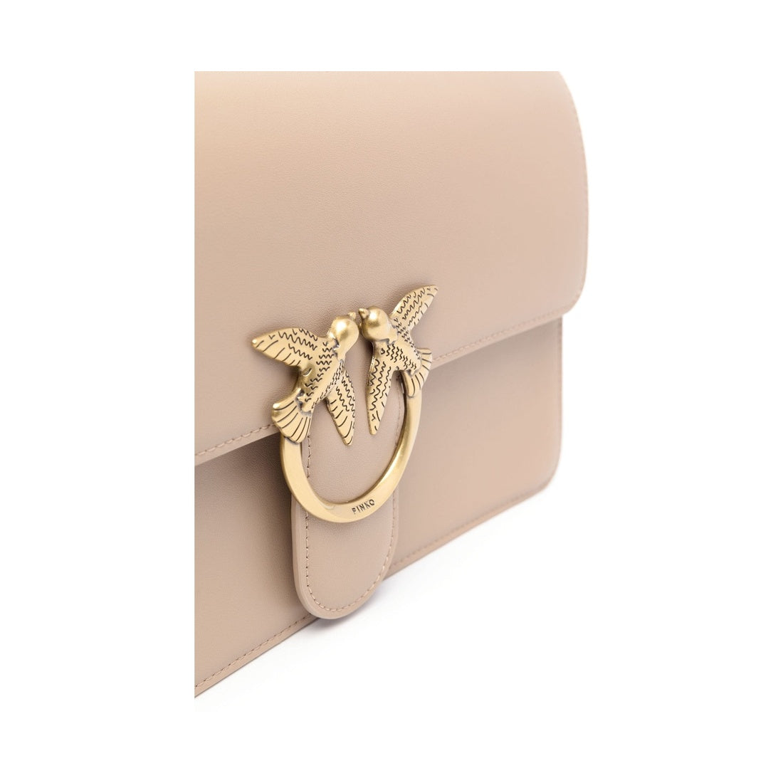 love one classic crossbody bag beige