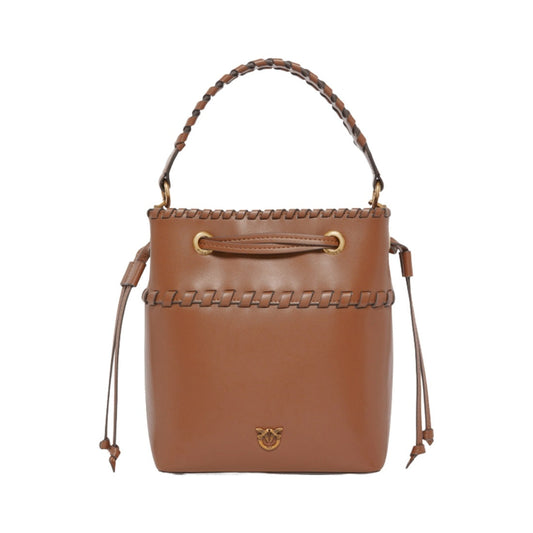 secchiello mini vitello seta + shoulder bag