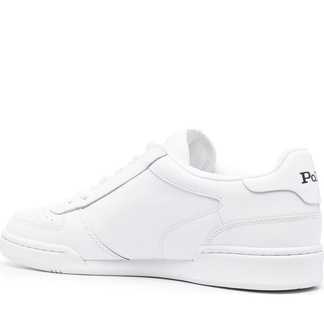 low top lace sneakers white