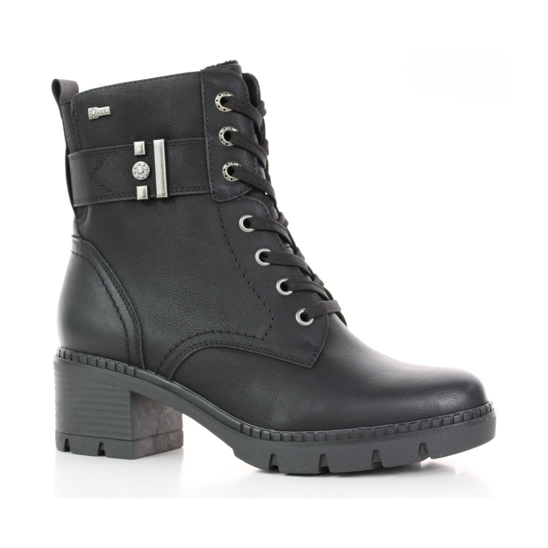 black casual closed booties black