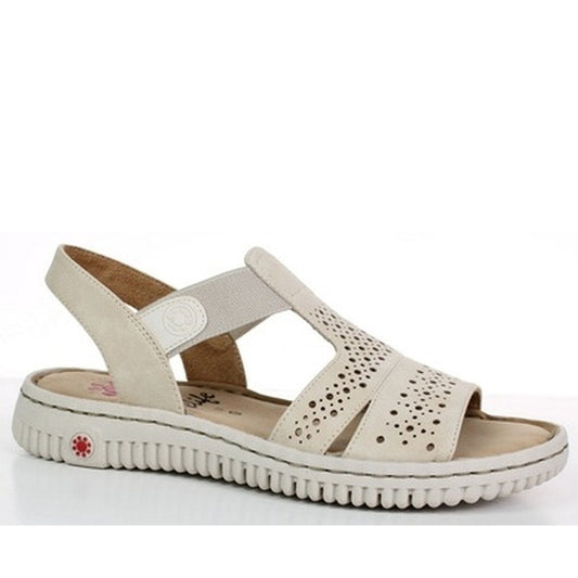 beige casual sandals