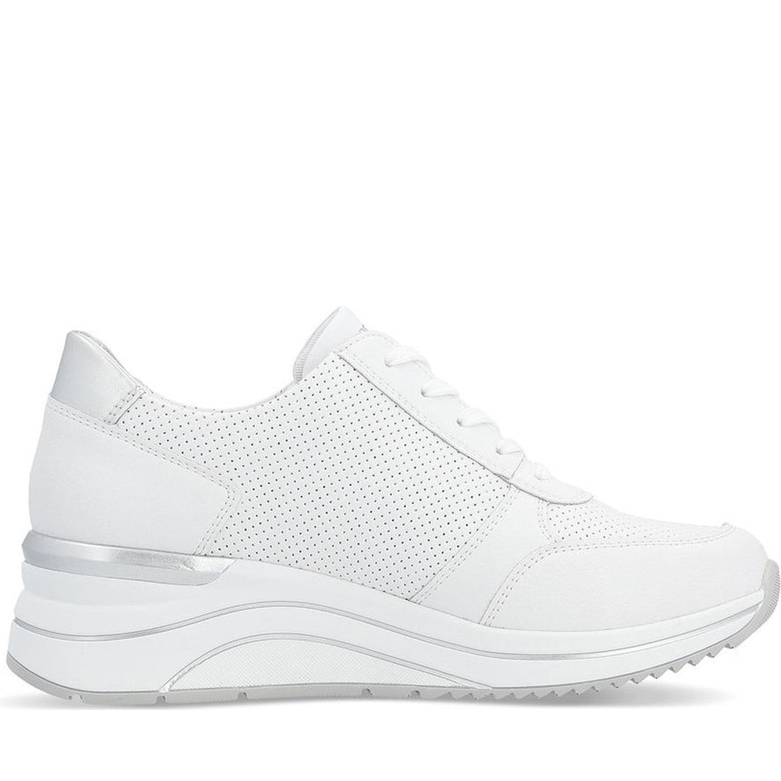 white casual closed sneakers