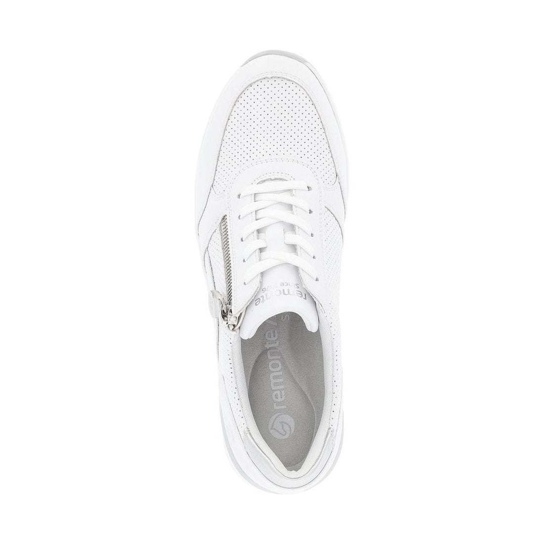 white casual closed sneakers
