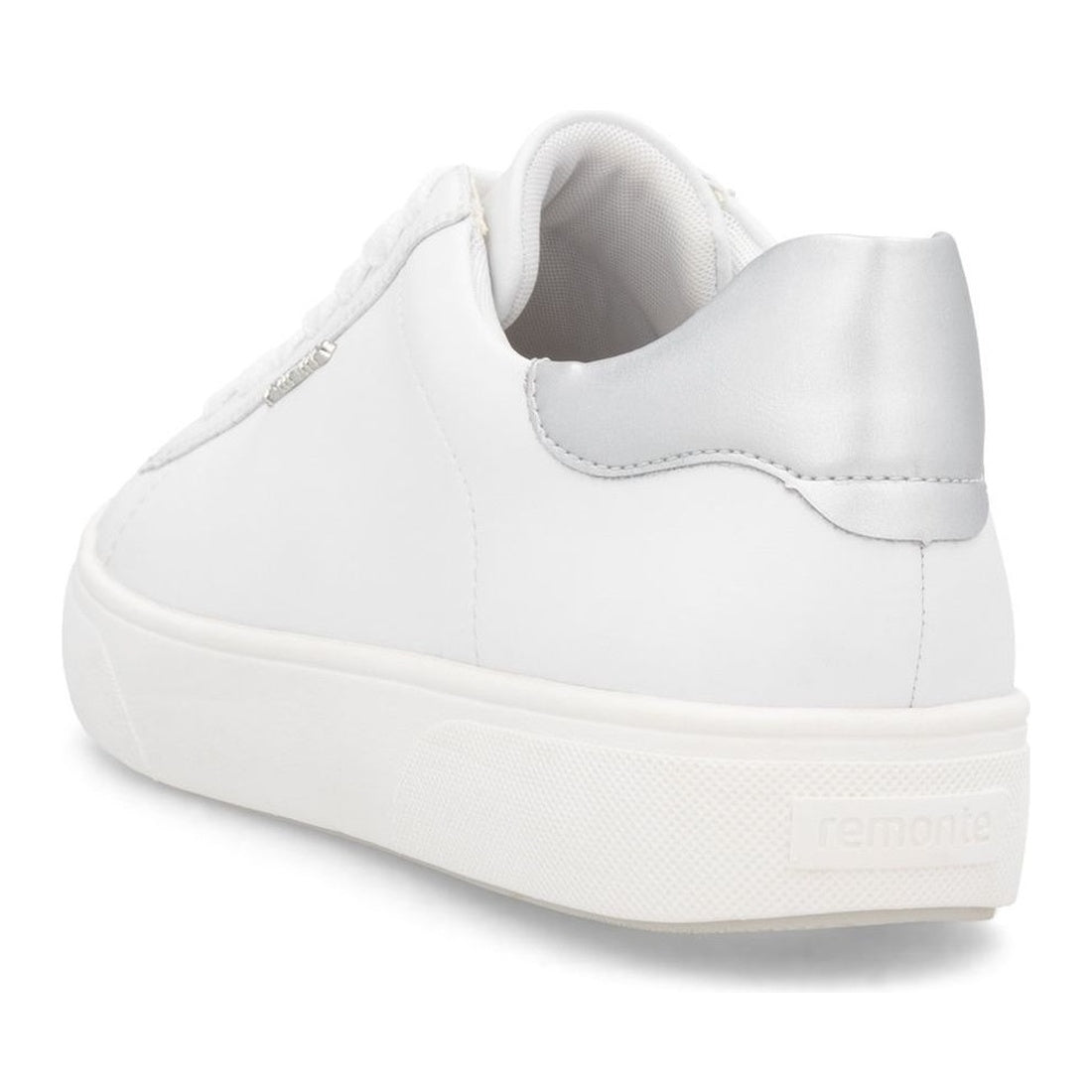 white casual closed sneakers