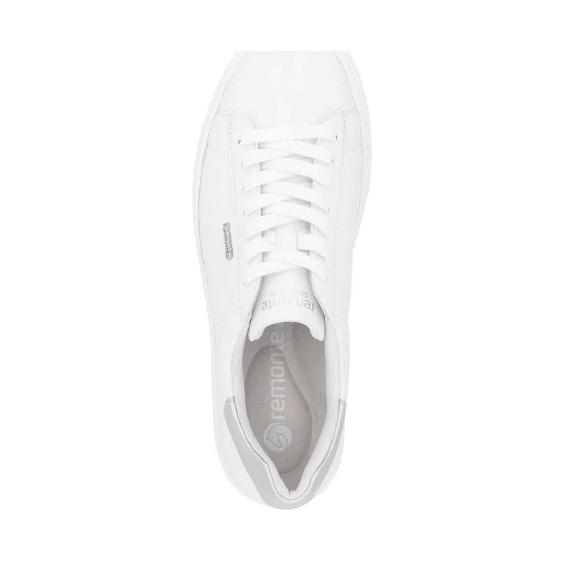 white casual closed sneakers