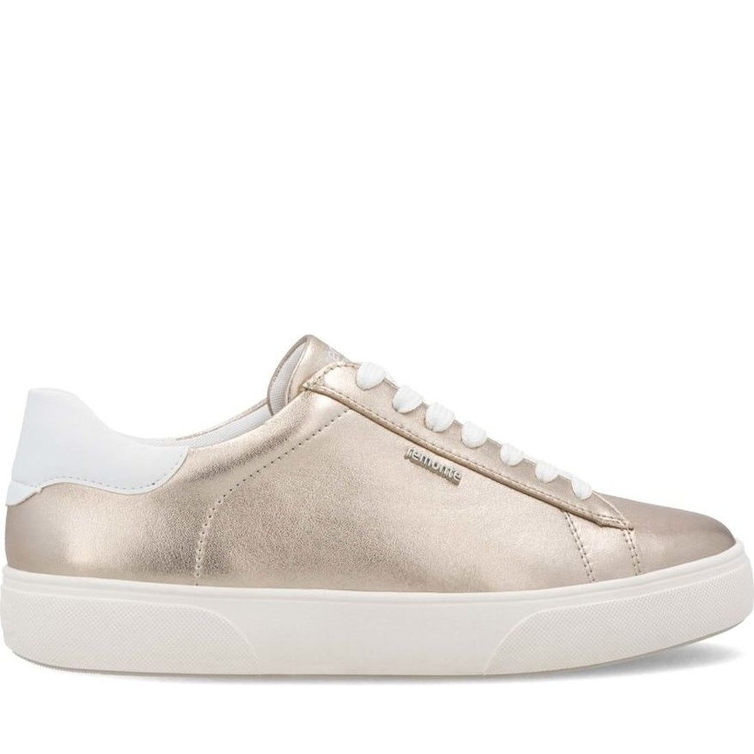silver casual closed sneakers