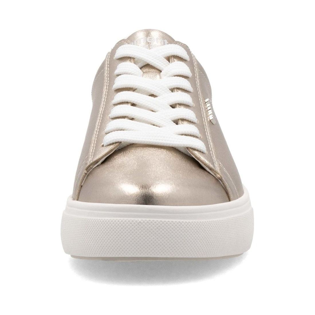 silver casual closed sneakers