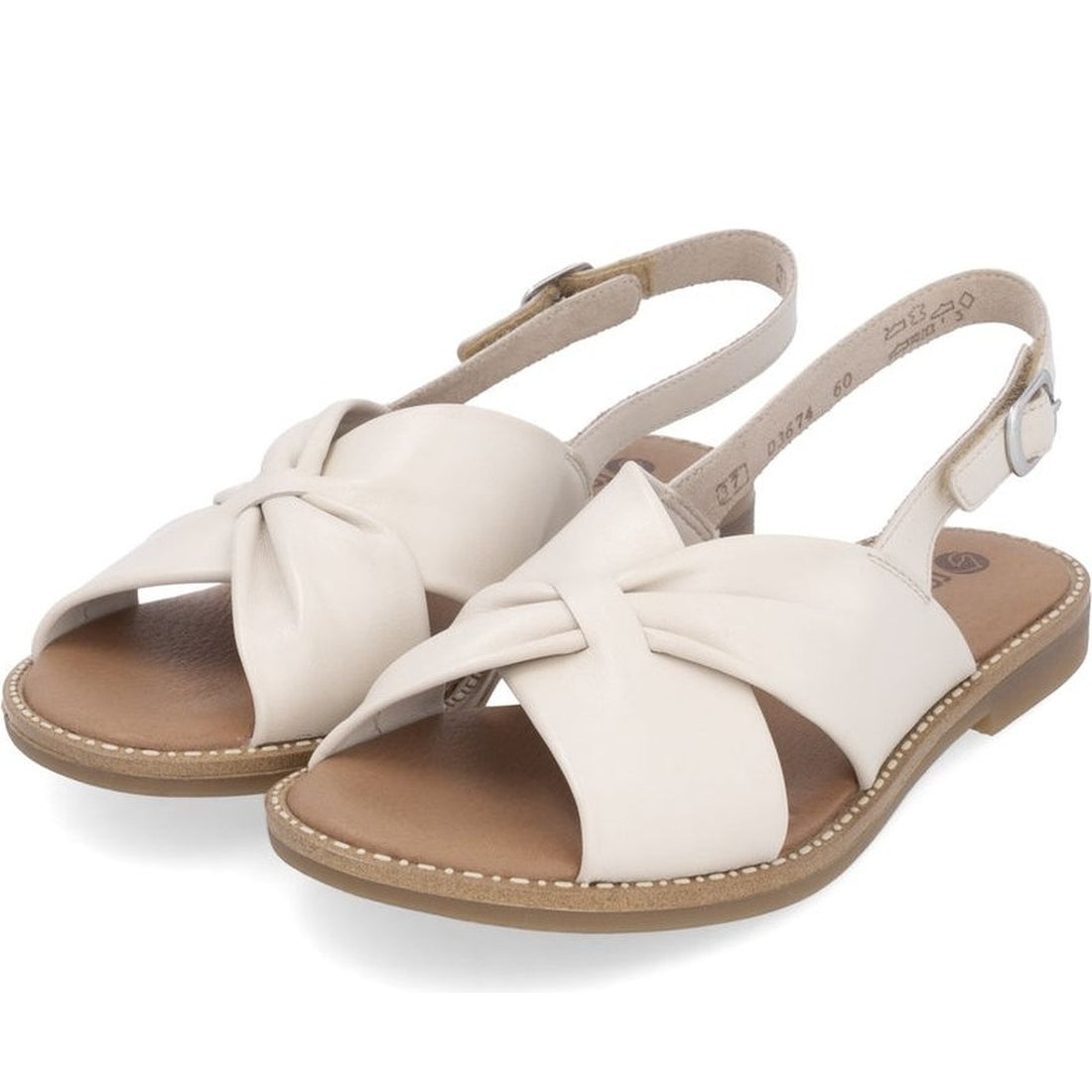 beige casual open sandals