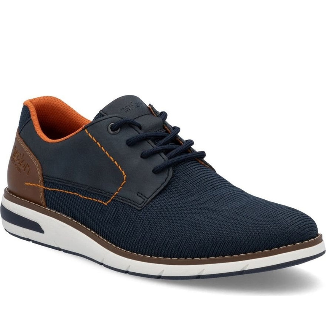 blue casual closed sneakers