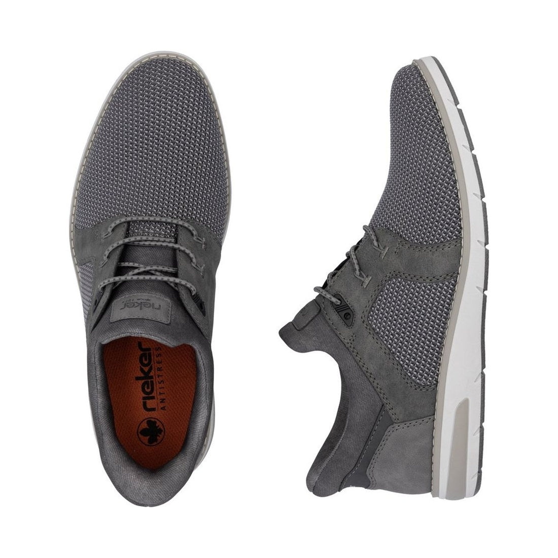 grey casual closed sneakers