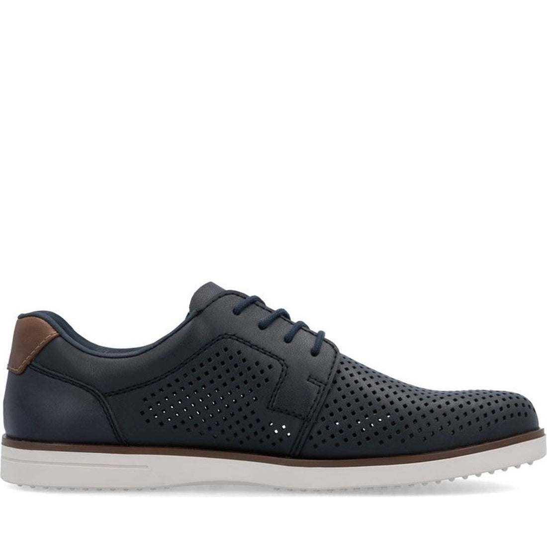 blue casual closed sneakers