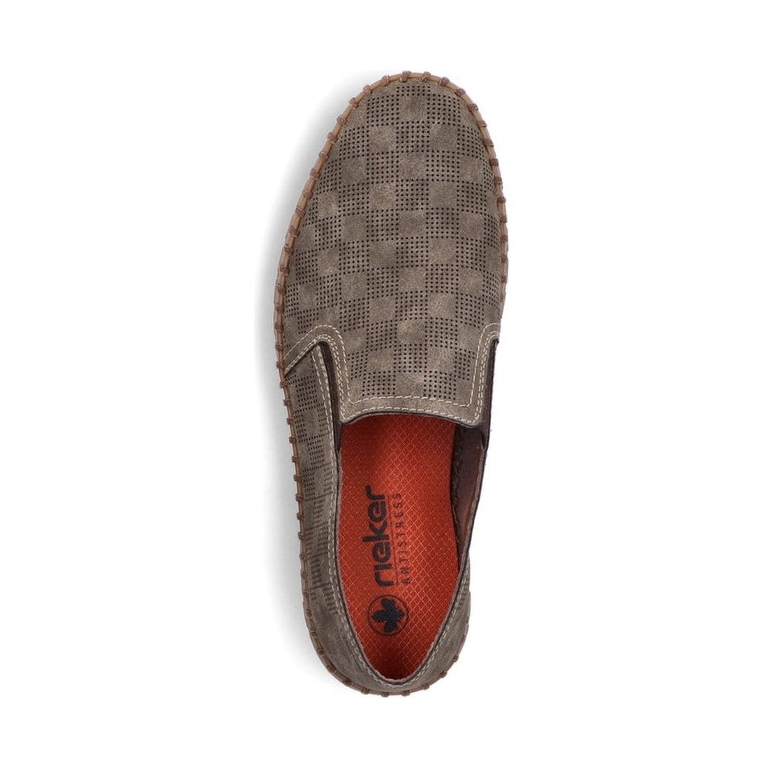 brown casual closed slipper
