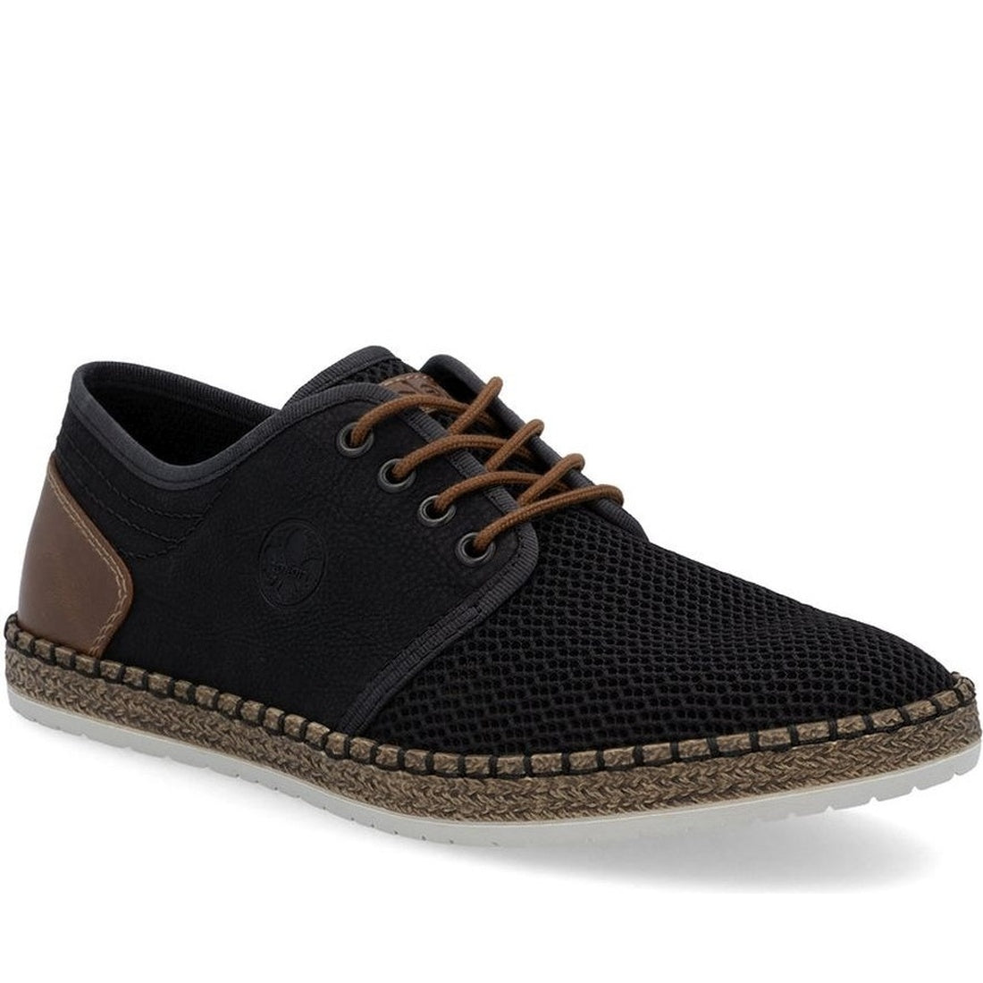 black casual closed sneakers