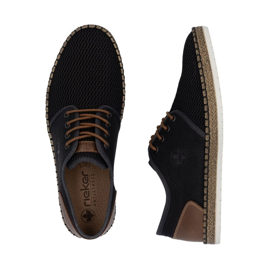 black casual closed sneakers