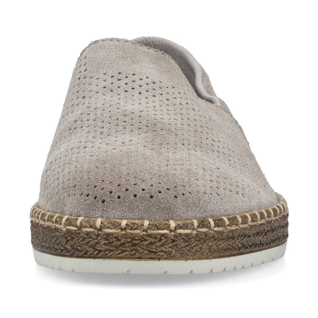 grey casual closed slipper