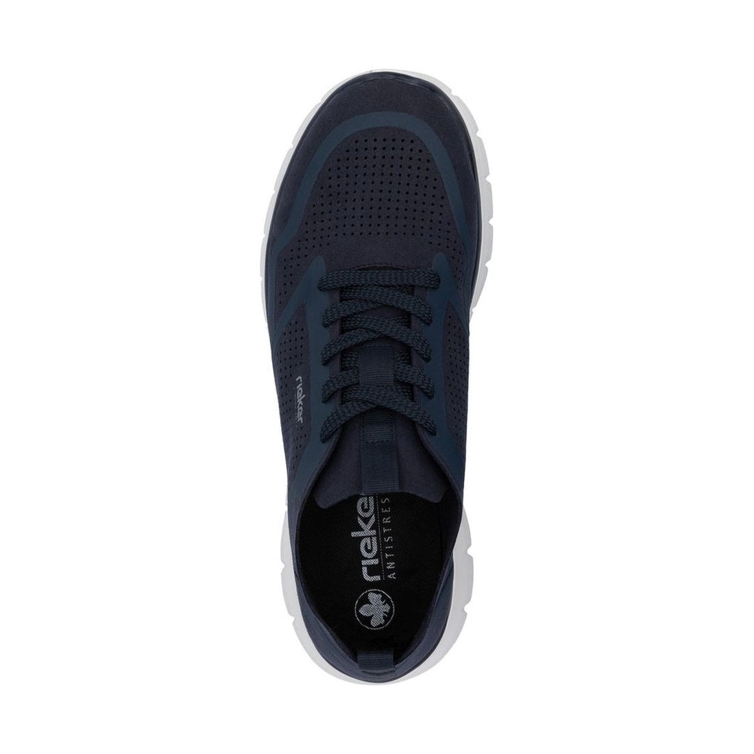 blue casual closed sneakers