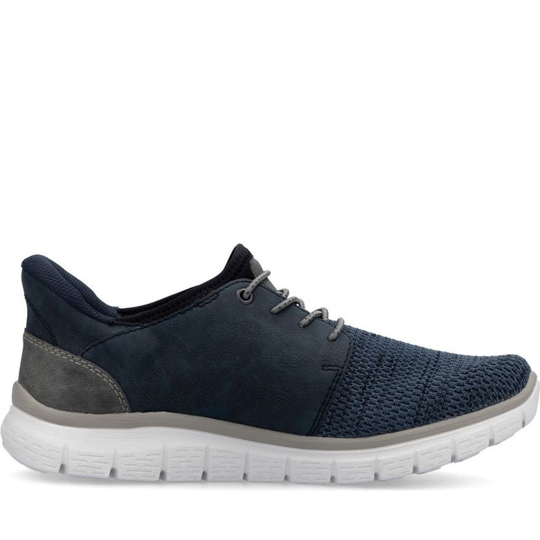 blue casual closed sneakers