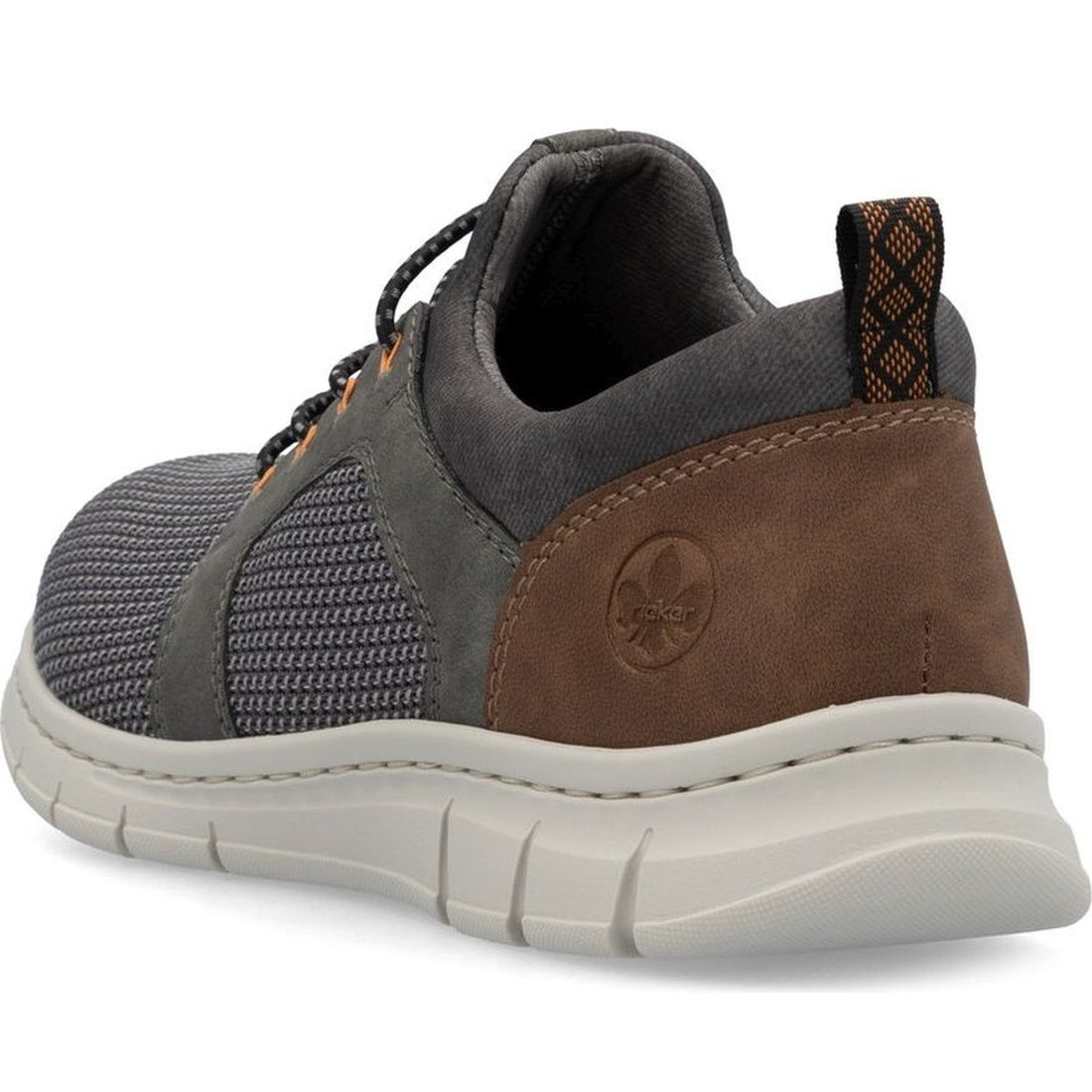 grey casual closed slipper