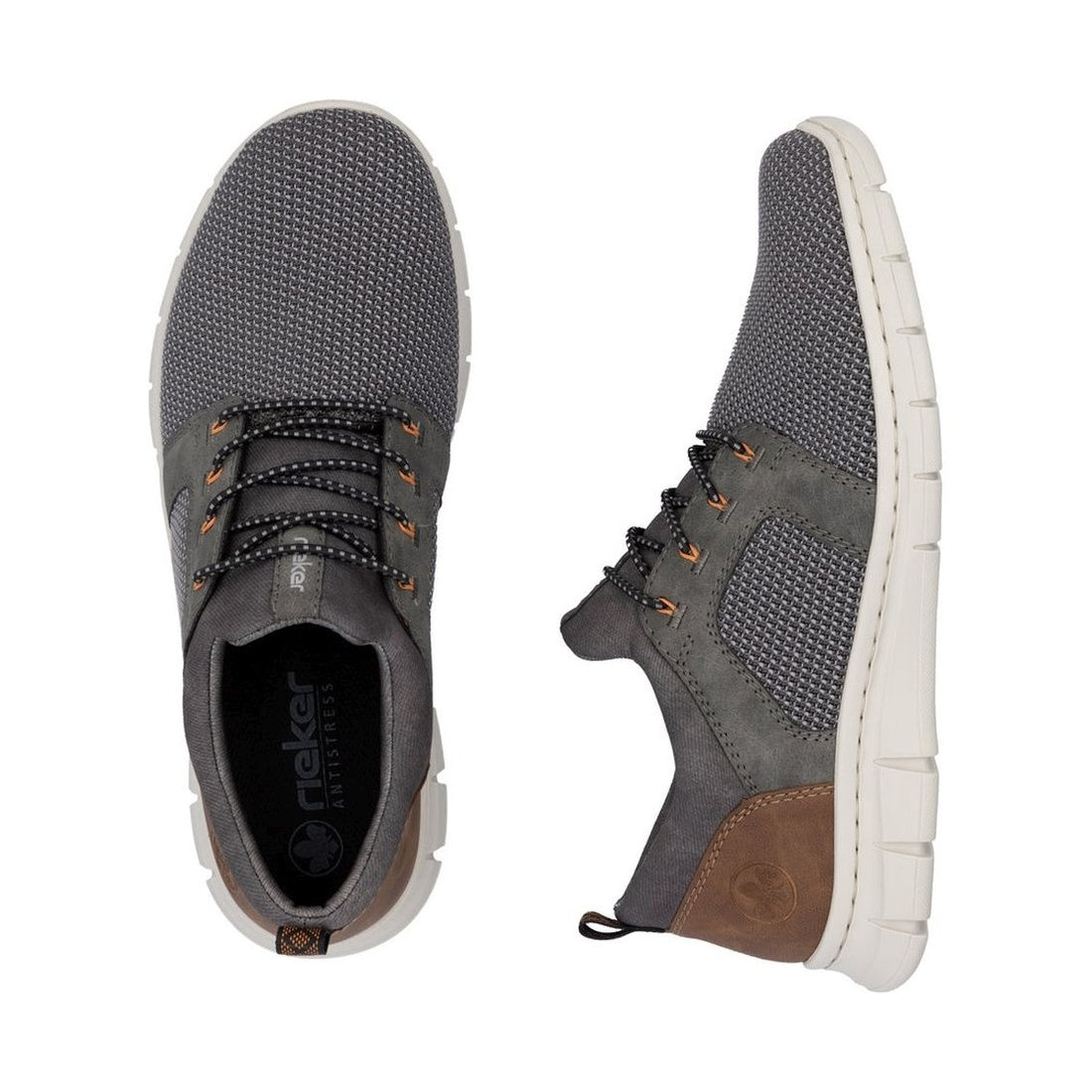 grey casual closed slipper