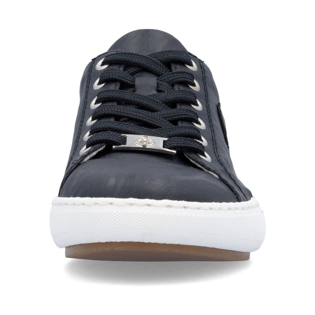 blue casual closed sneakers