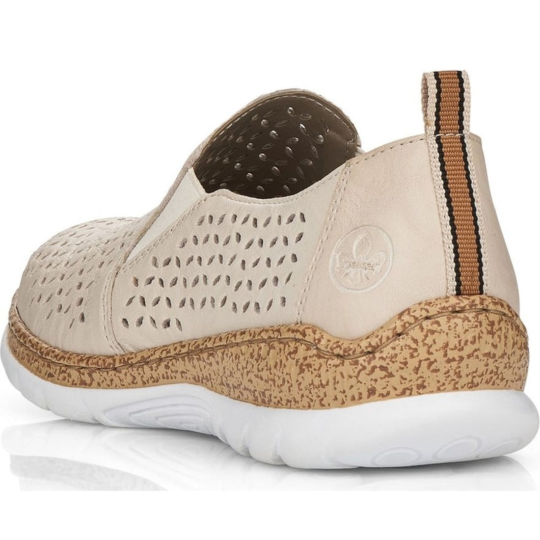 beige casual closed slipper