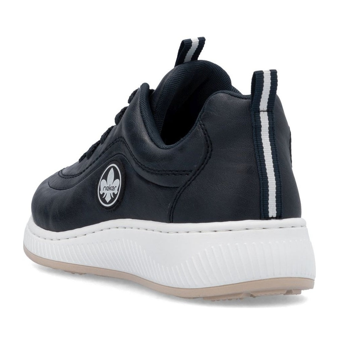 blue casual closed sneakers