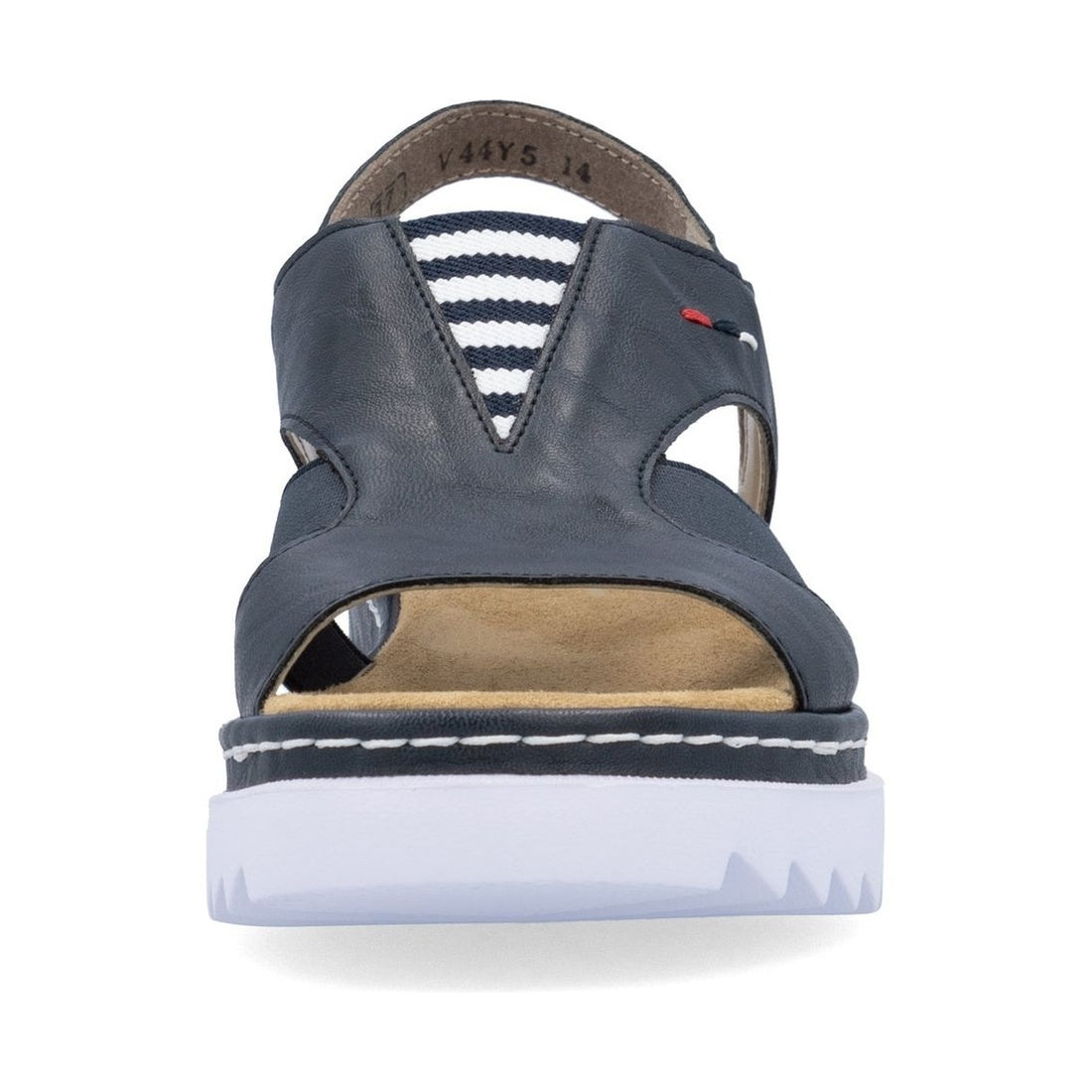 blue casual open sandals