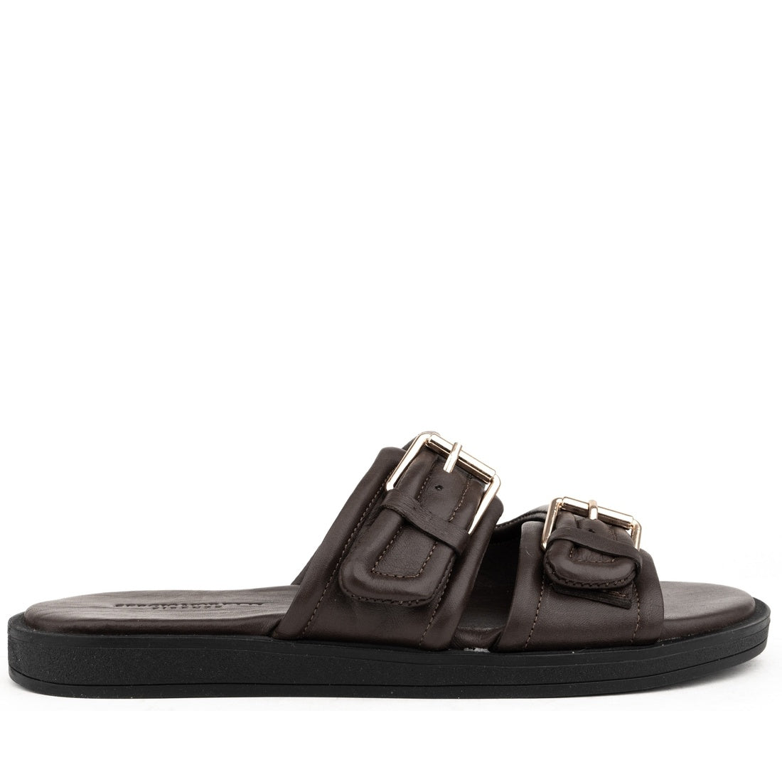 brown casual open sandals