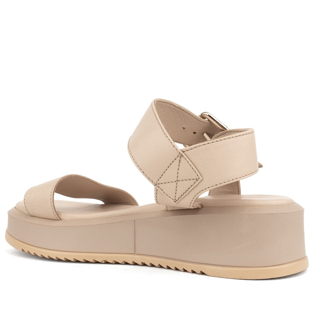 beige casual open sandals