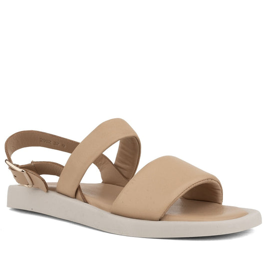 beige casual open sandals