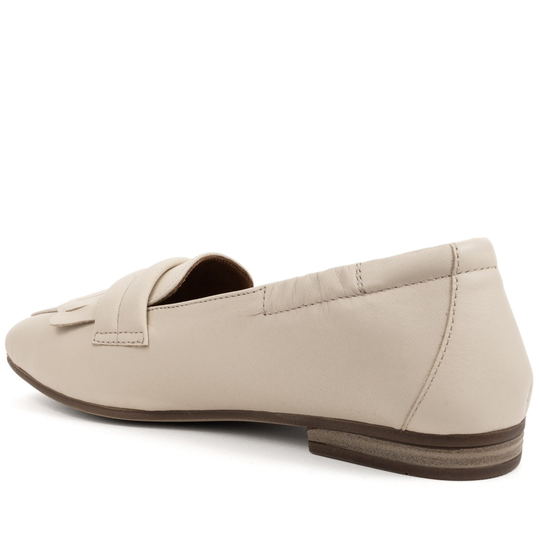 beige casual closed shoes