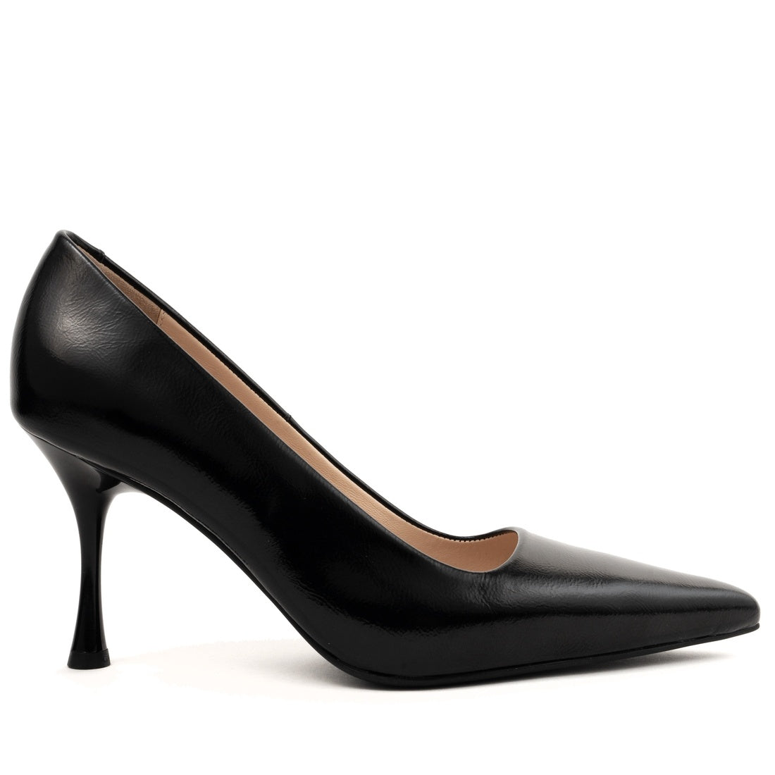 black classic closed pumps