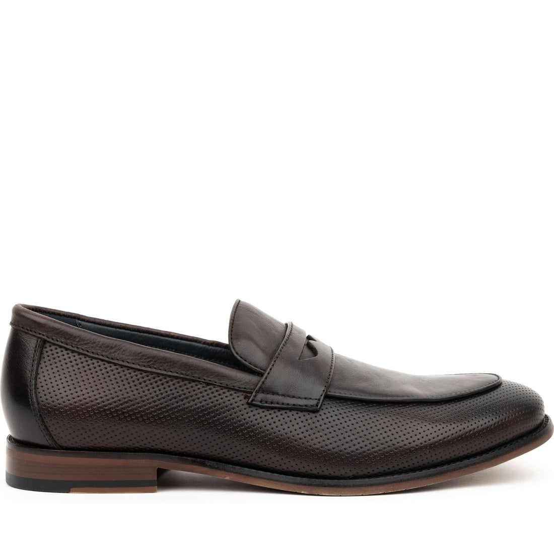 dark brown casual closed formal