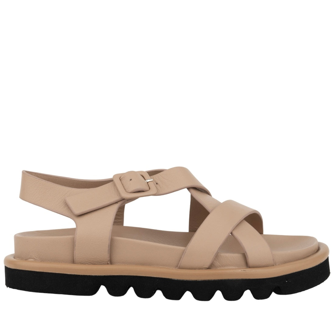 beige casual open sandals