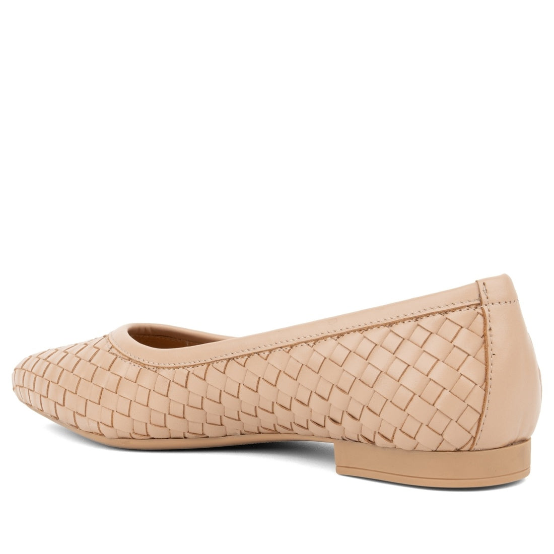 beige casual closed ballerinas