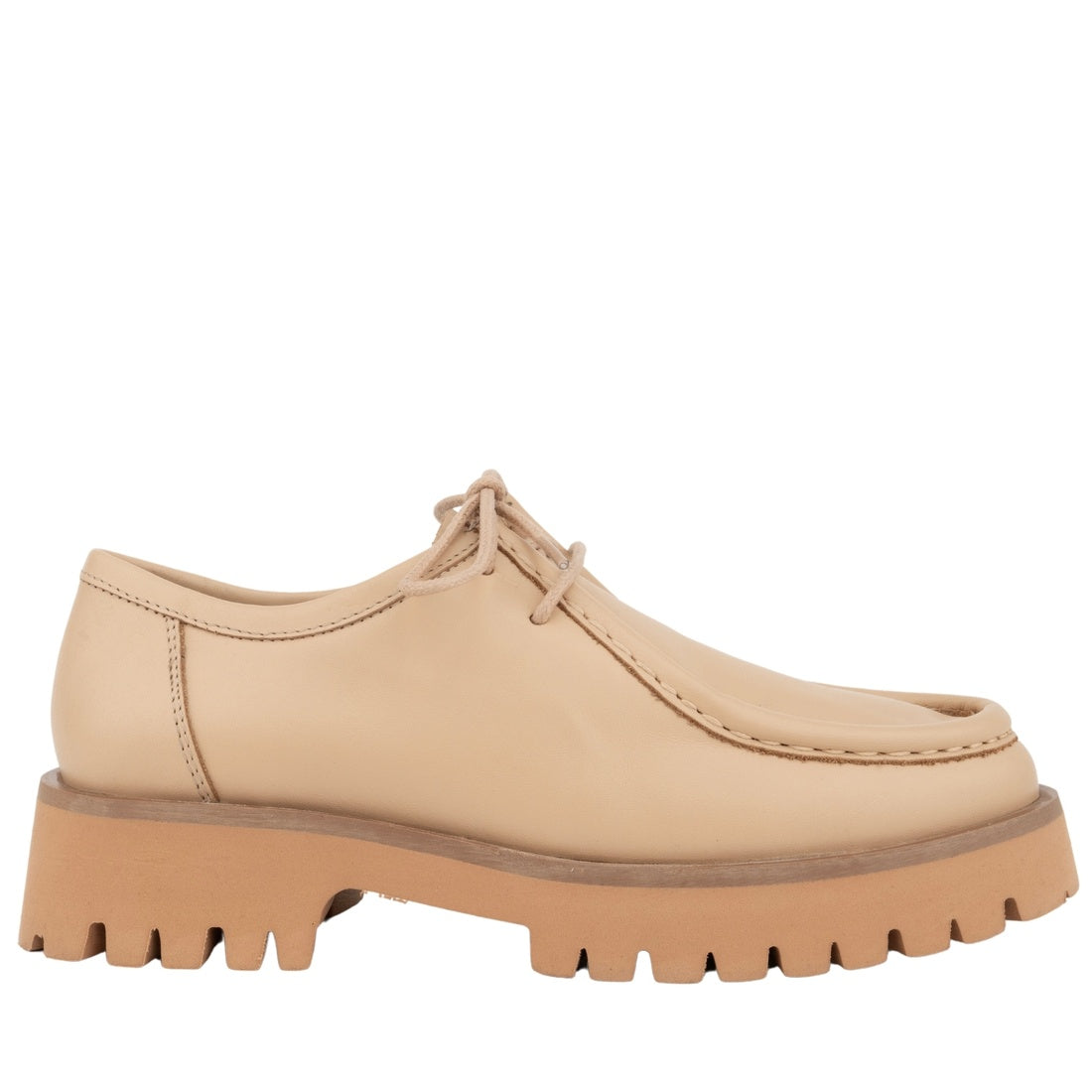 beige casual closed loafers