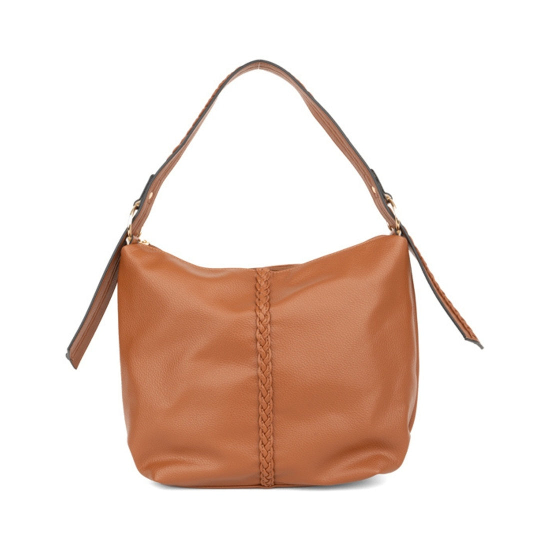 brown casual shoulder bag