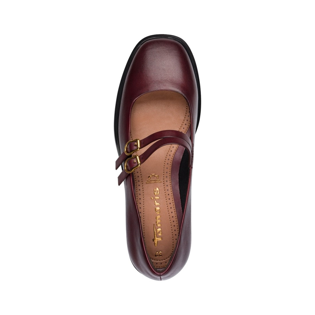 brown casual closed ballerinas