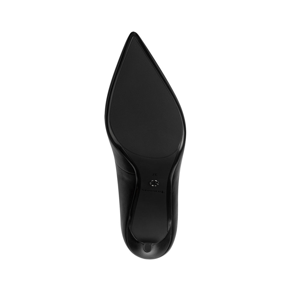 black elegant closed pumps