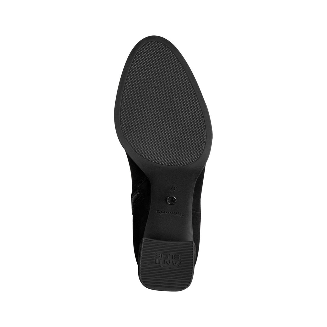 black casual closed boots