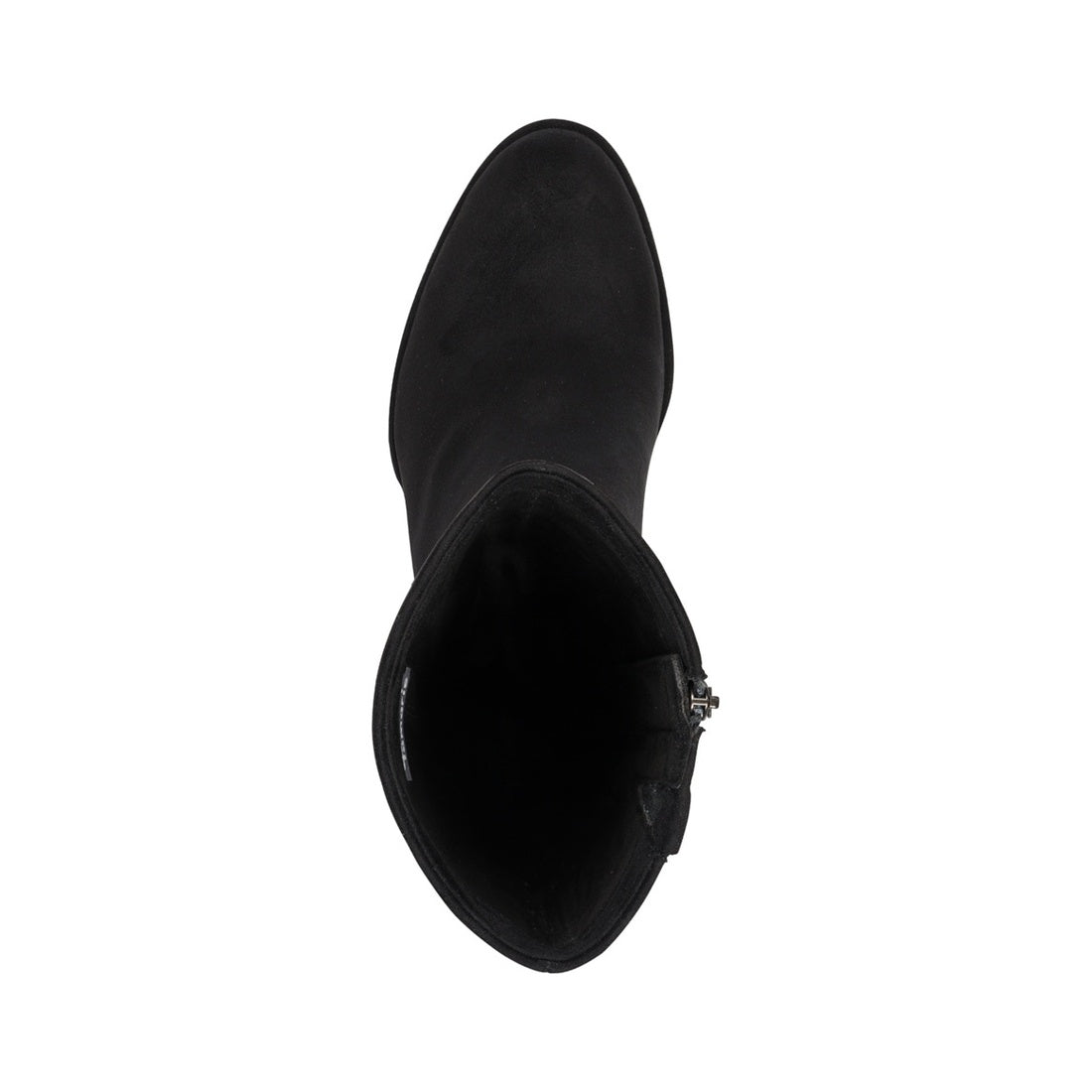 black casual closed boots