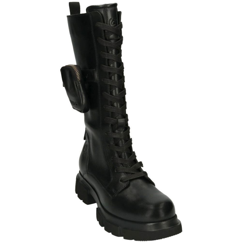 Bugatti Womens Fabella Black Boots 411-A0W3C-4000-1000 | Vilbury London