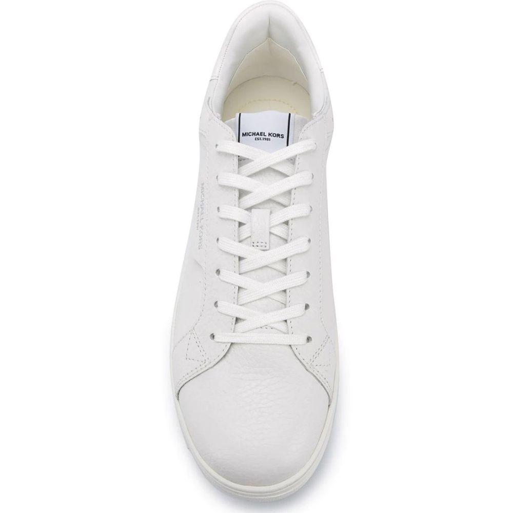 Michael Kors Mens Keating Optic White Flats 42F9KEFS1L | Vilbury London