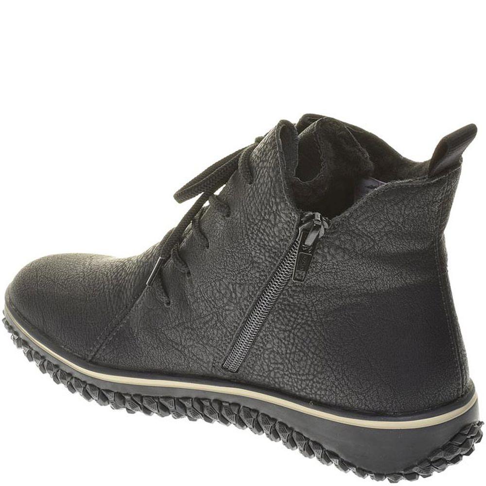 Rieker Womens Black Casual Booties Z4201-00 | Vilbury London