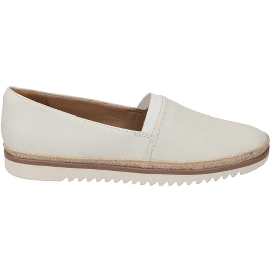 Clarks Womens Serena Paige White Flats 26159358 | Vilbury London