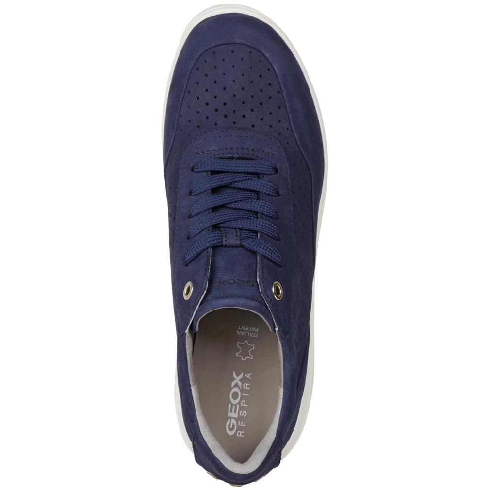 Geox Womens D Rubidia Blue Trainers D15Apc 00033 C4000 | Vilbury London