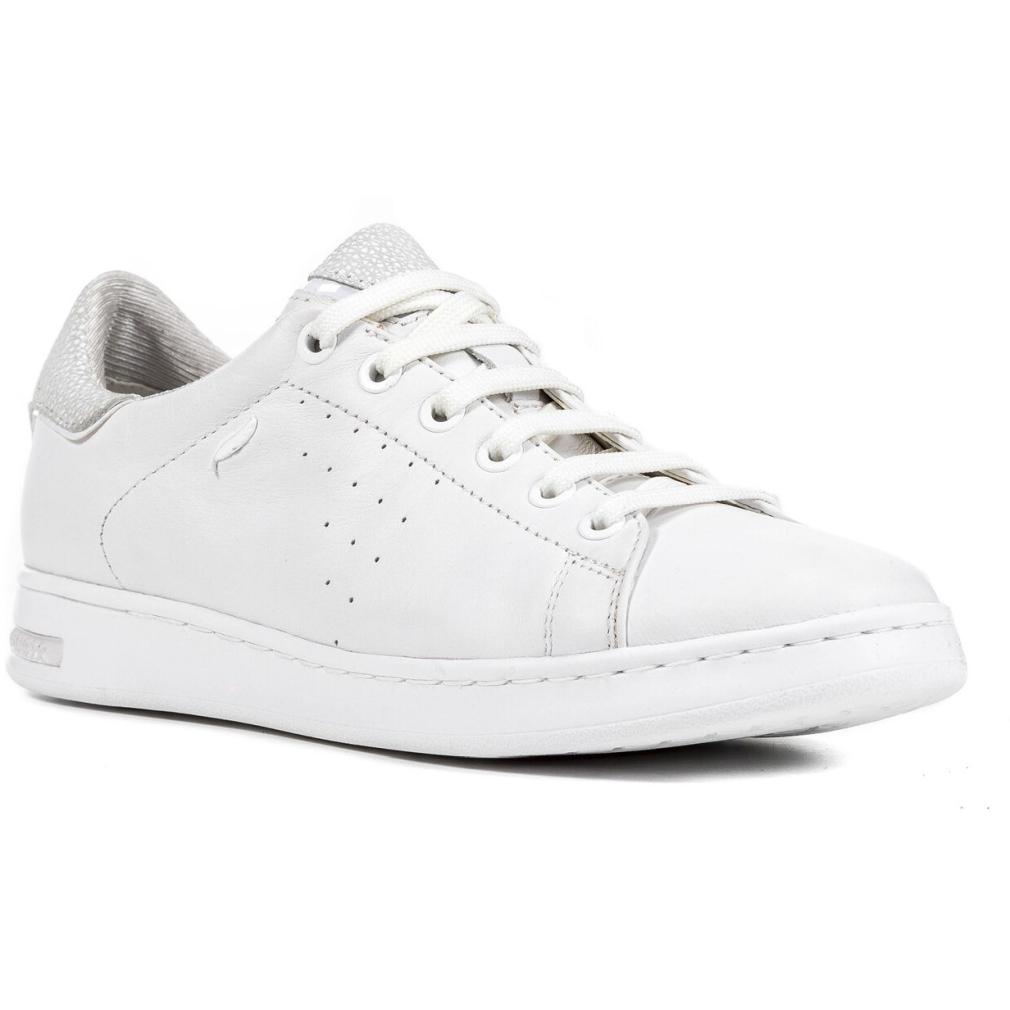 Geox Womens D Jaysen White Trainers D621Ba 00085 C1001 | Vilbury London