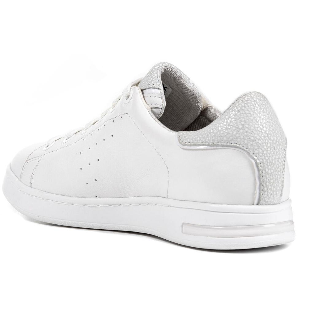 Geox Womens D Jaysen White Trainers D621Ba 00085 C1001 | Vilbury London