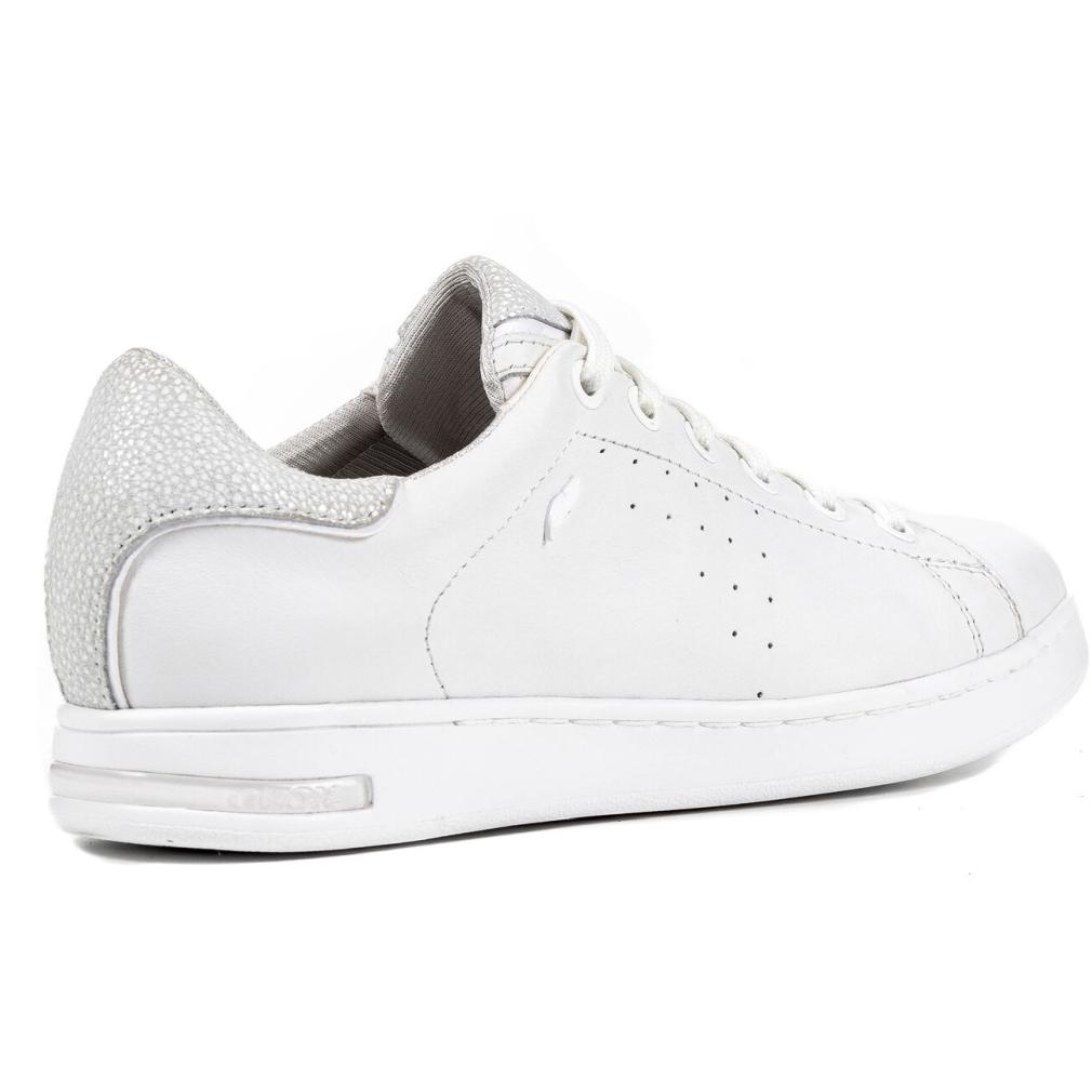 Geox Womens D Jaysen White Trainers D621Ba 00085 C1001 | Vilbury London